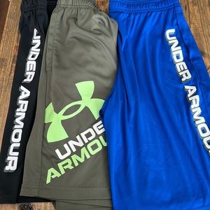 3 UA youth shorts